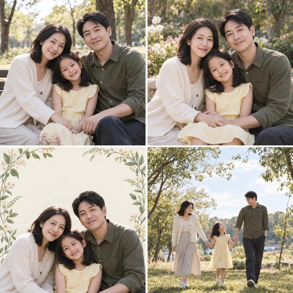 Family Photo Keepsake Ideas: Portrait, Card and Album Cover